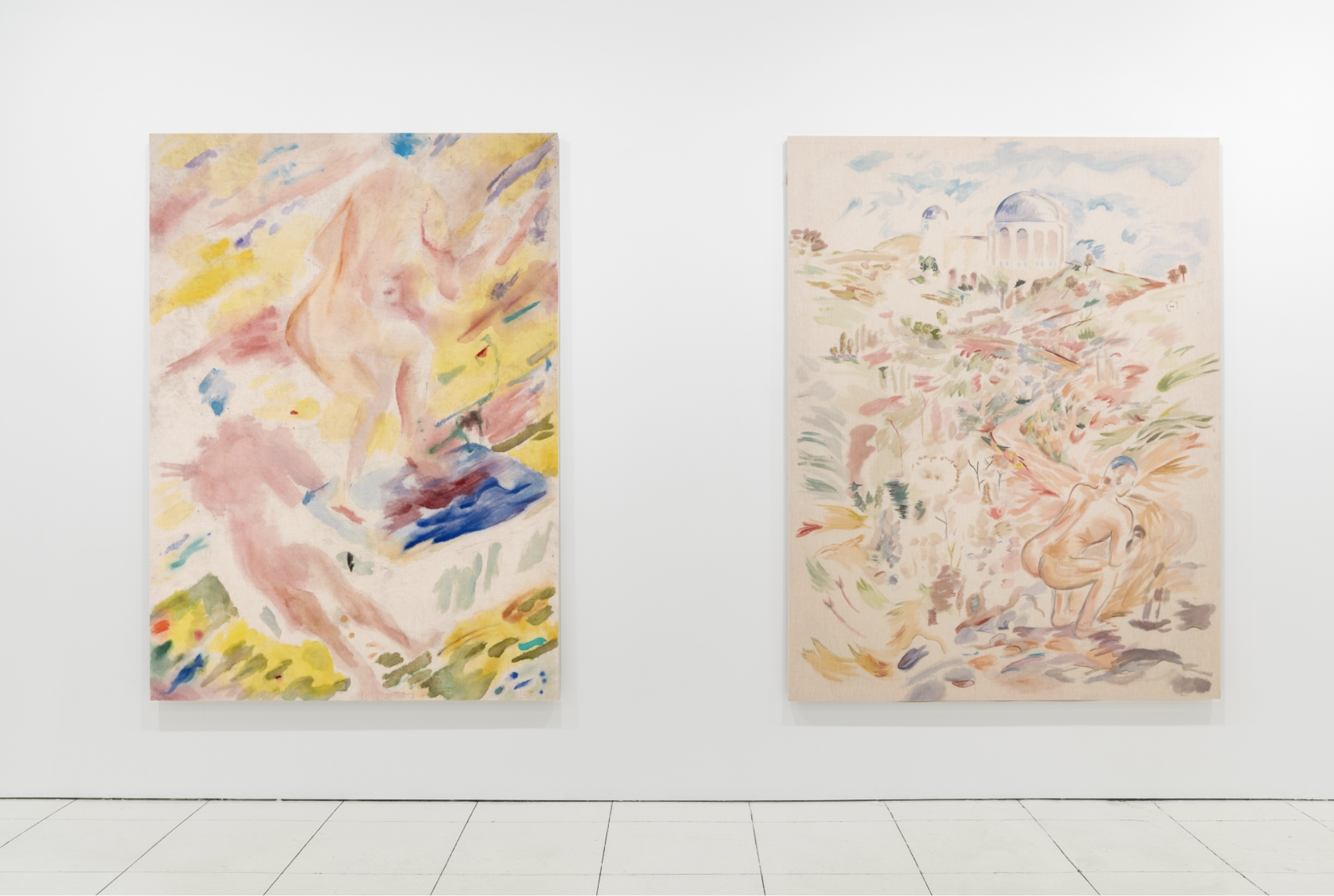 Gus Van Sant: Recent Paintings, Hollywood Boulevard @ Vito
